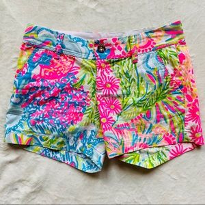 Lilly Pulitzer Lovers Coral Callahan Shorts